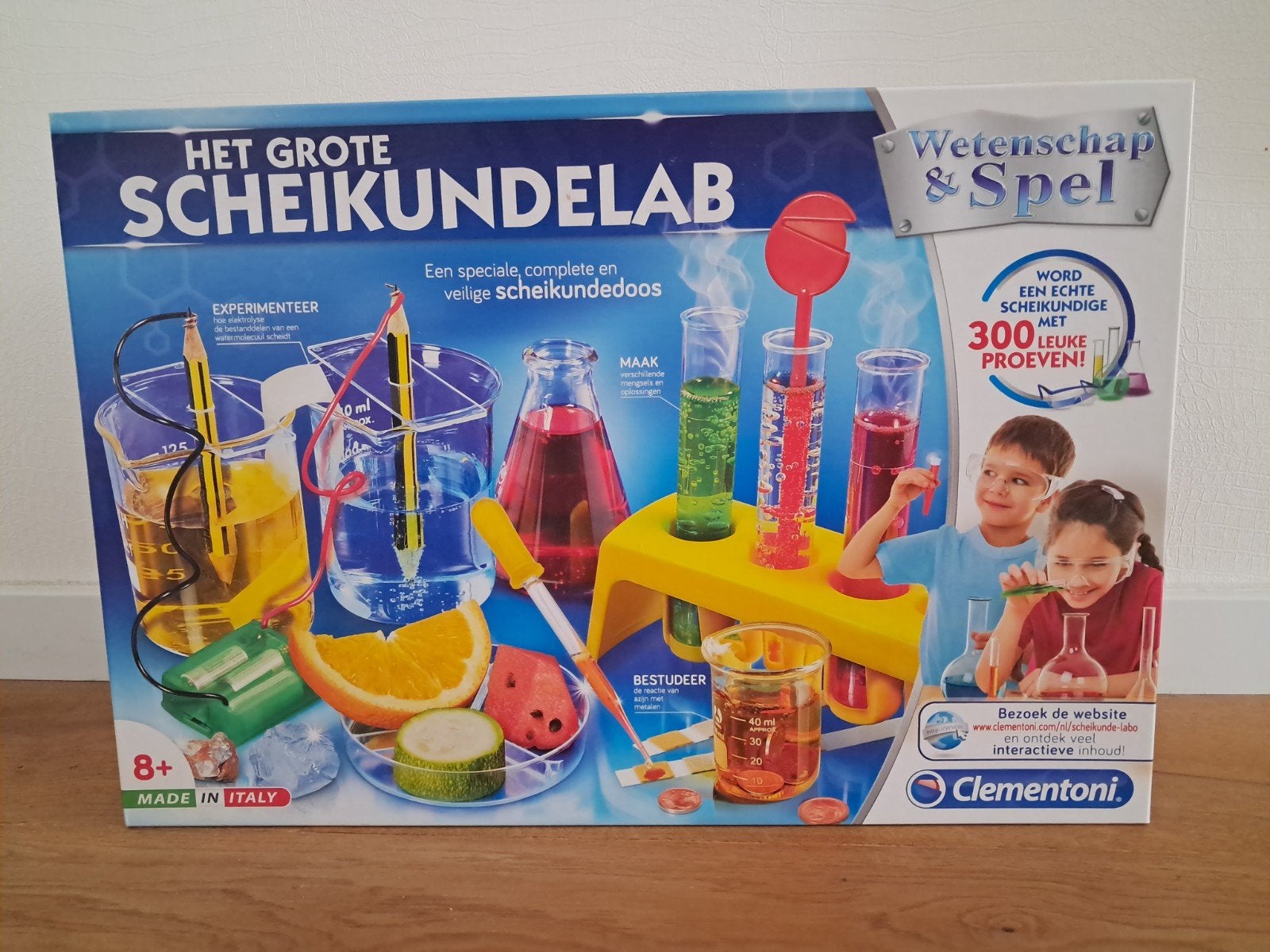 Clementoni Het Grote Scheikundelab - Compleet Experimenteer, Ophalen of Verzenden, Nieuw, Jongen of Meisje