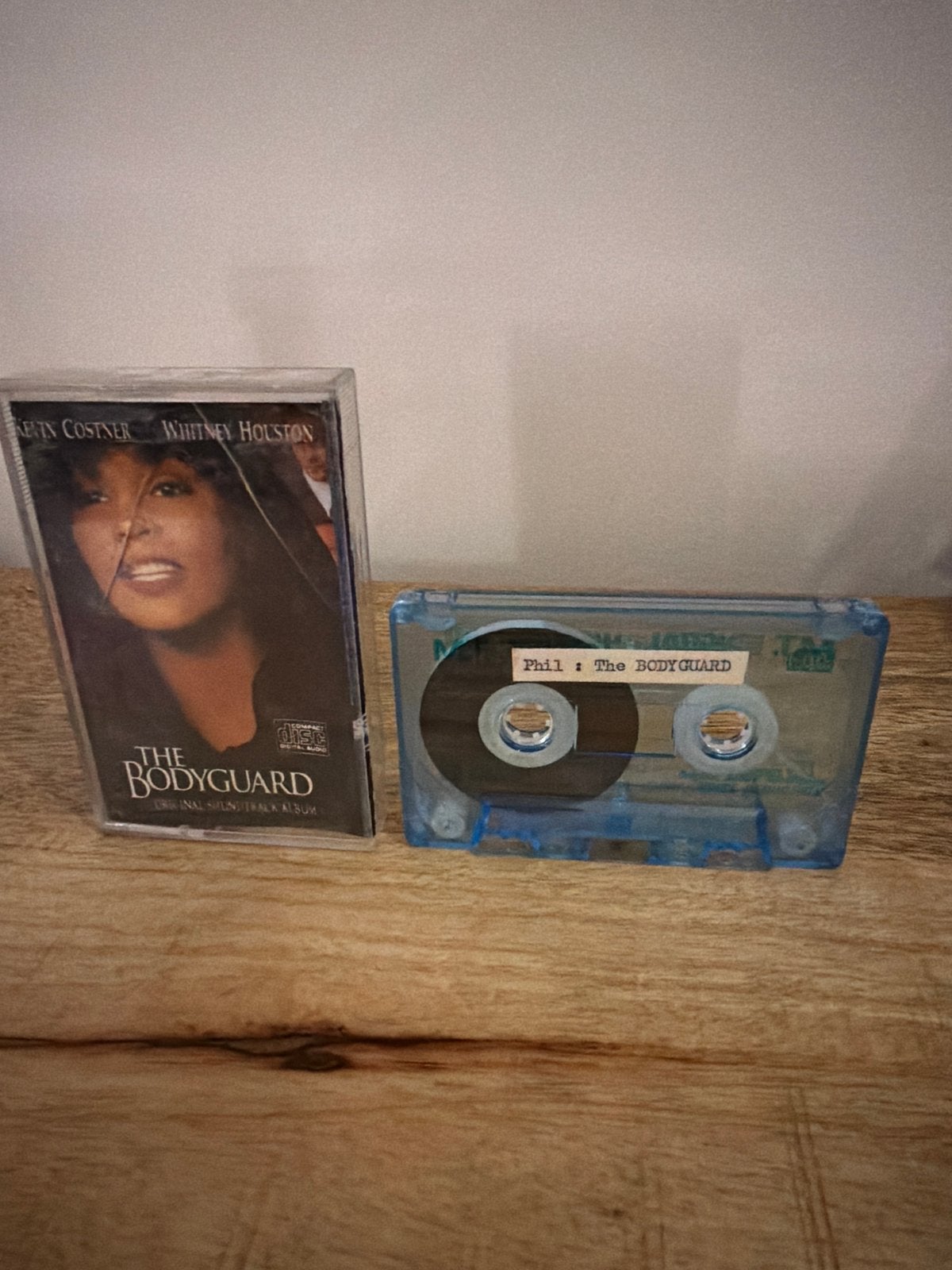 The Bodyguard Original Soundtrack Cassette, Gebruikt, Filmmuziek en Soundtracks, 1 bandje, Ophalen of Verzenden
