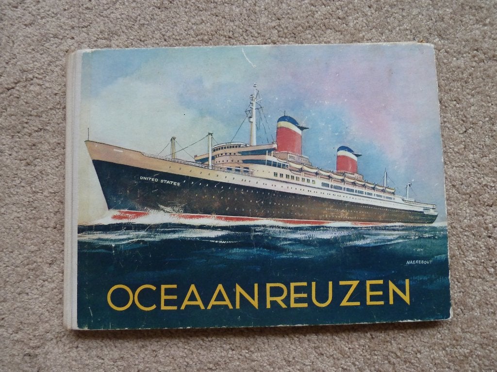 Oceaan Reuzen - Uitgave Hooimeijer & Zonen N.V., Boeken, Prentenboeken en Plaatjesalbums, Ophalen of Verzenden, Gelezen, Plaatjesalbum