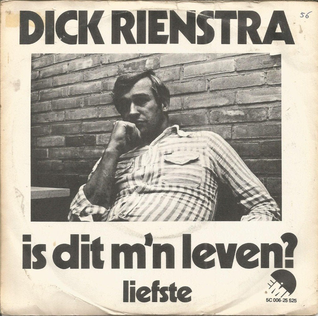 Dick Rienstra – Is Dit M'n Leven? (1975), Gebruikt, Fotohoes, 7 inch, Ophalen of Verzenden