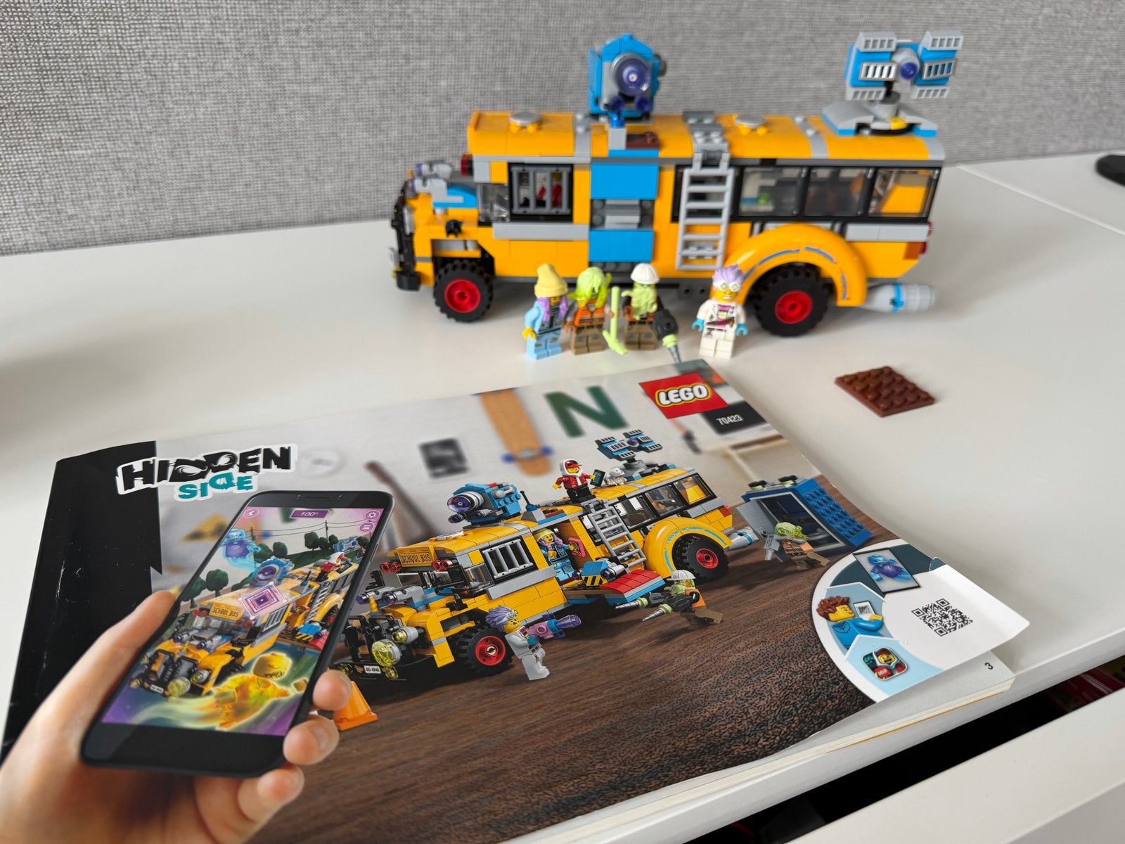 Lego Hidden Side Paranormale Interceptiebus 3000 (70423), Kinderen en Baby's, Ophalen, Lego, Zo goed als nieuw, Compleet