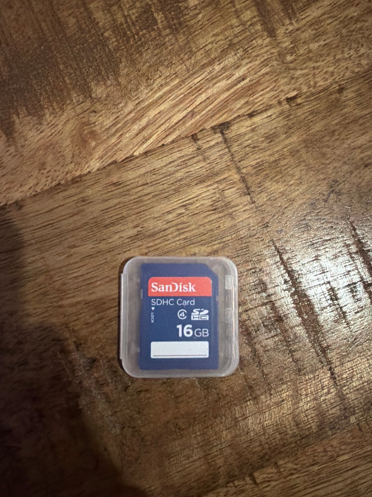 SanDisk SDHC Card 16GB - Klasse 4 Geheugenkaart, Audio, Tv en Foto, Gebruikt, Verzenden, Fotocamera, 16 GB