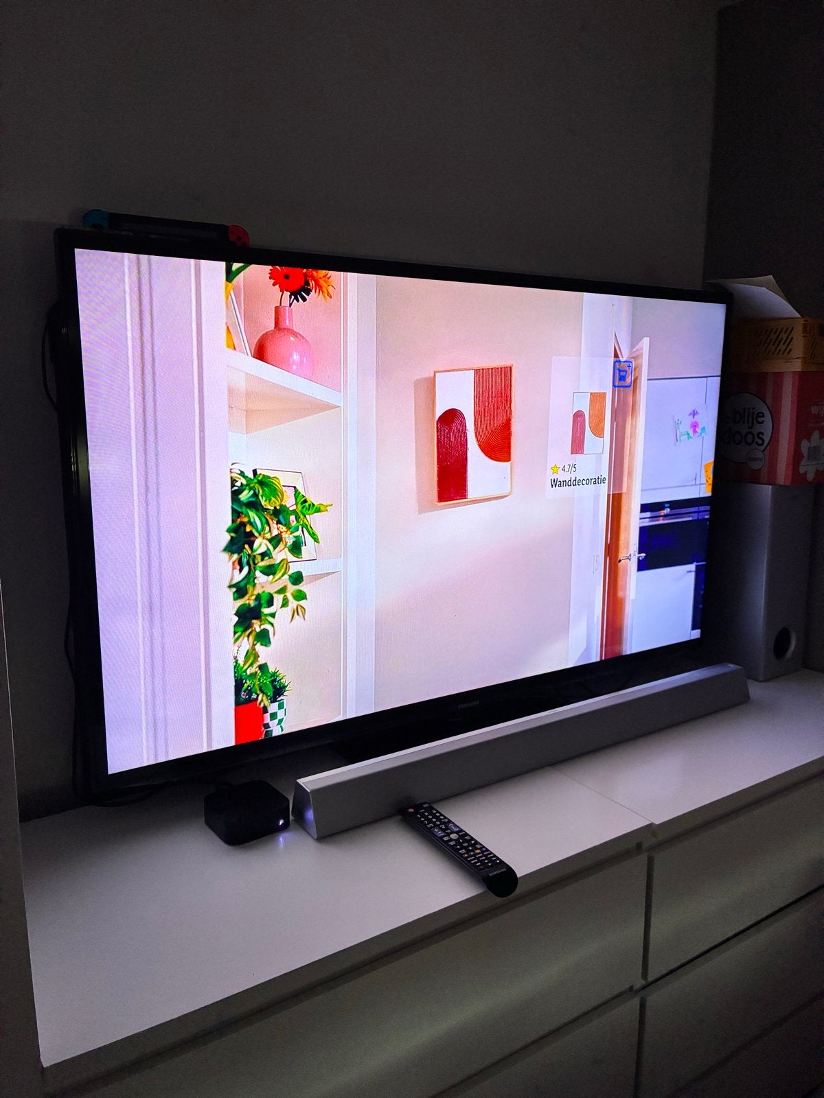 Samsung 55 inch Smart TV met Smart HUB, Audio, Tv en Foto, Televisies, Gebruikt, Ophalen of Verzenden, Samsung, 100 cm of meer
