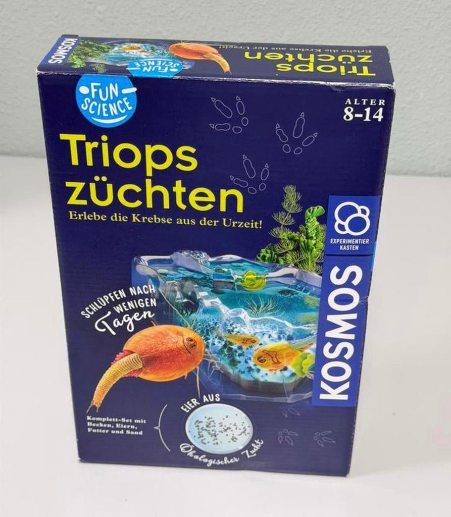 Kosmos Fun Science Triops oertijd-kreeftjes set (Nieuw) 8+, Verzamelen, Dierenverzamelingen, Nieuw, Overige typen, Ophalen of Verzenden