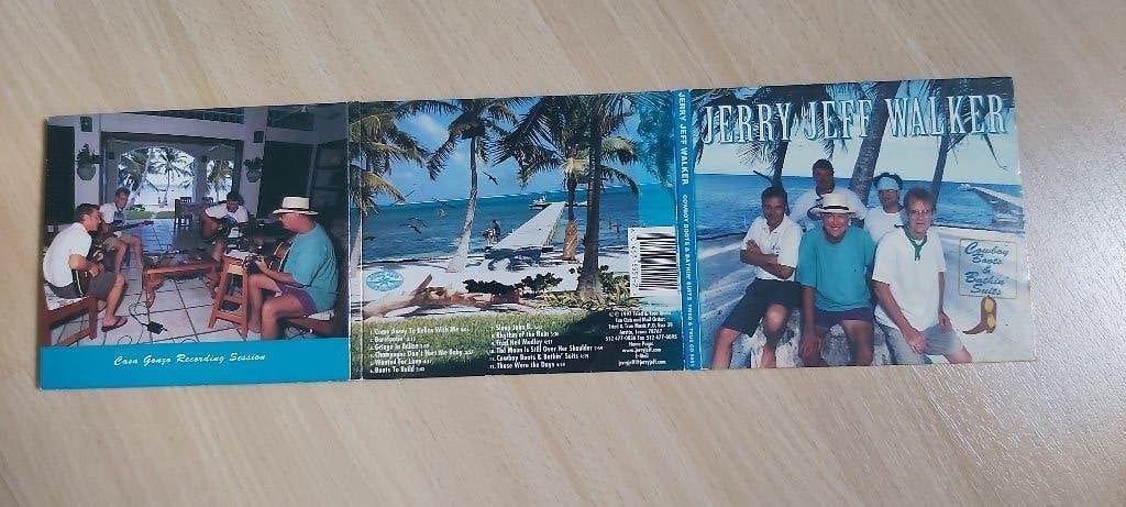 Jerry Jeff Walker Cowboy Boots & Bathin' Suits CD, Pop, Ophalen of Verzenden, Zo goed als nieuw, Album