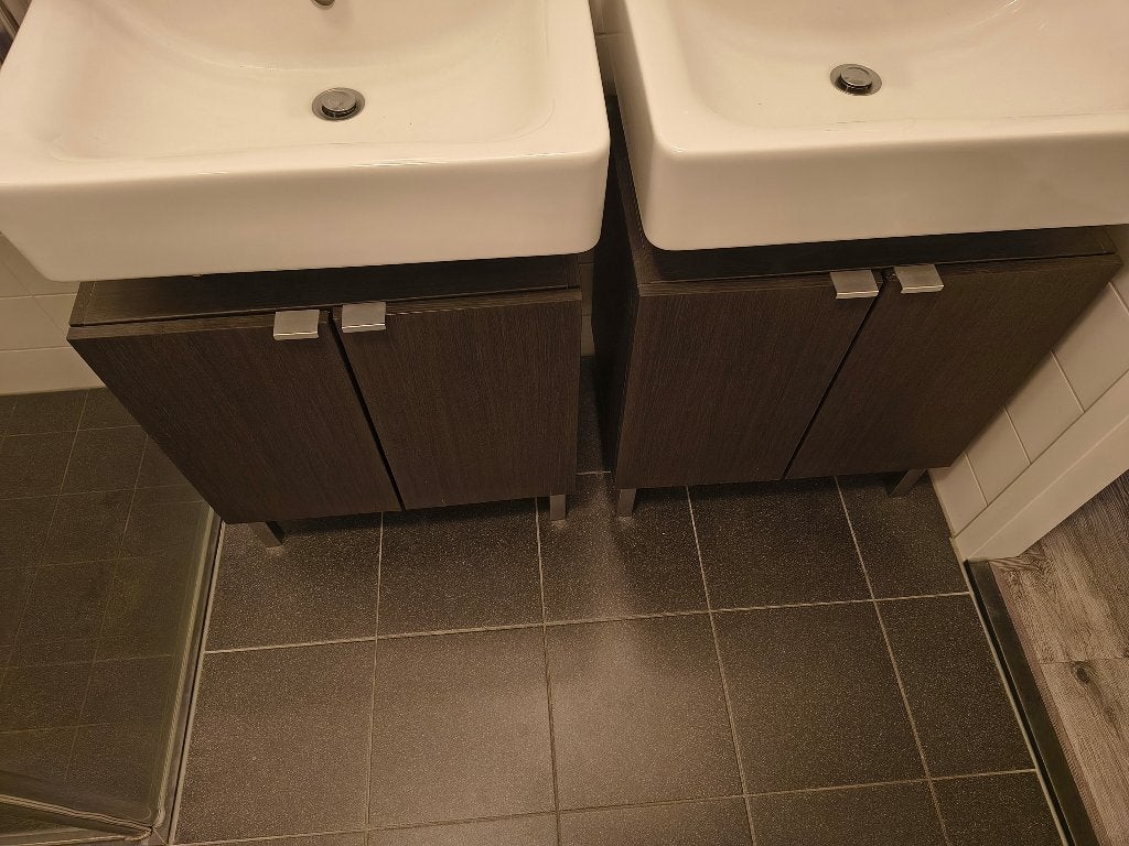 Badkamermeubels - donkerbruin, Huis en Inrichting, Ophalen, Gebruikt, 50 tot 100 cm, Minder dan 100 cm