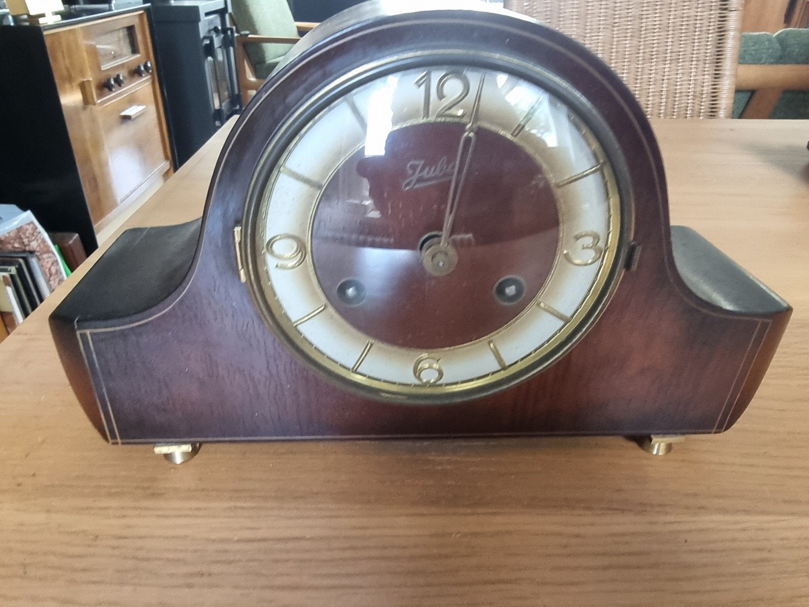 Juba Pendule - Klassieke Tafelklok, Huis en Inrichting, Woonaccessoires | Klokken, Ophalen of Verzenden