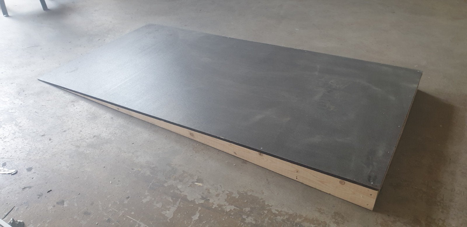 Houten oprijplaat 16x125x250 cm - Zeer goede staat, Ophalen