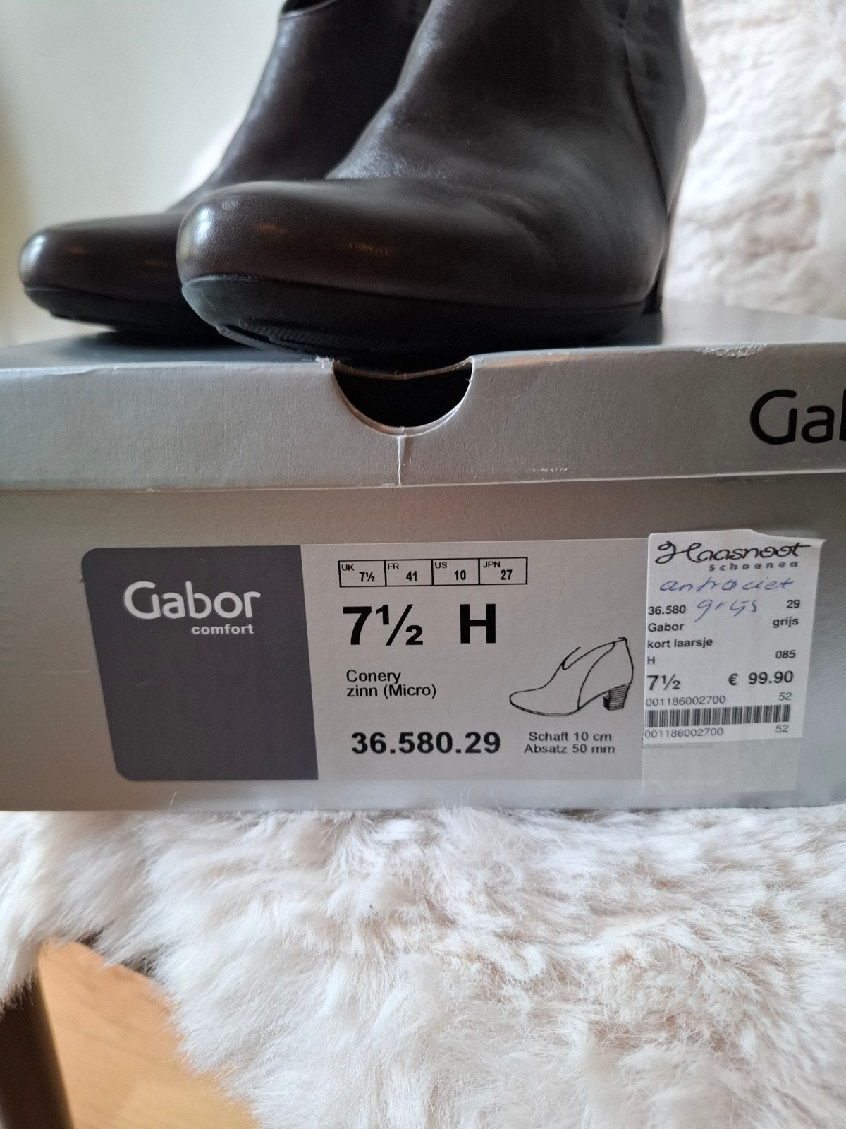 Gabor comfort-H laarsjes - maat 7.5 (41), Kleding | Dames, Schoenen, Bruin, Marienberger Str. 31, 83024 Rosenheim, Duitsland, Lage of Enkellaarzen