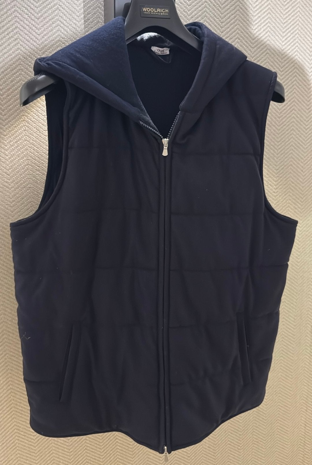 Oger bodywarmer, Ophalen of Verzenden, Zo goed als nieuw, Maat 52/54 (L), Blauw