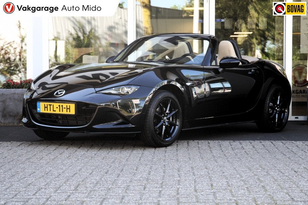 Mazda MX-5 1.5 SkyActiv-G 132 Kazari | NLD auto | 1e eigenaa, Keurmerk '100% Onderhouden', 12 maanden, Euro 6, 4 cilinders