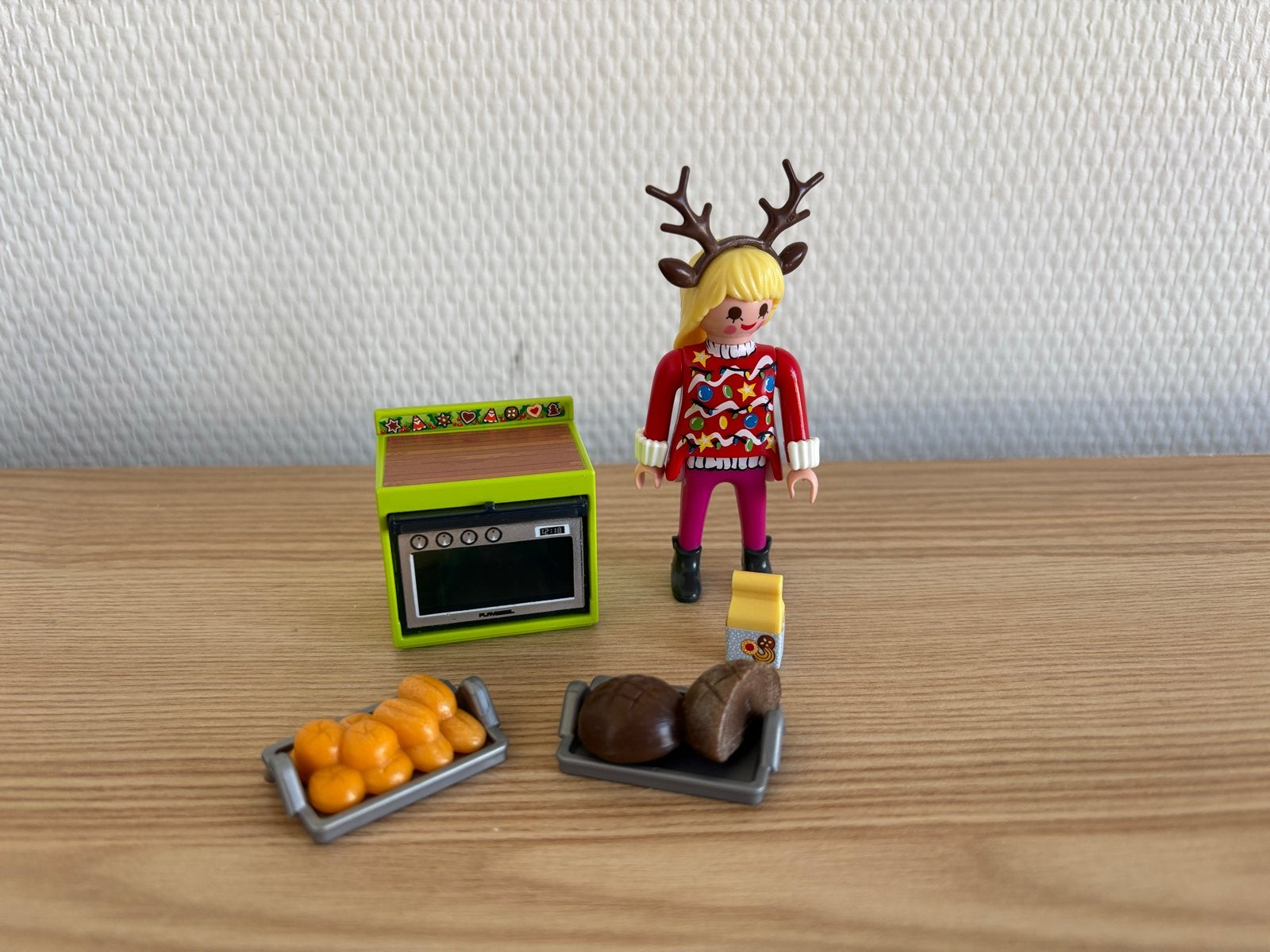 Playmobil Kerstfiguur met Oven en Accessoires, Ophalen of Verzenden, Zo goed als nieuw