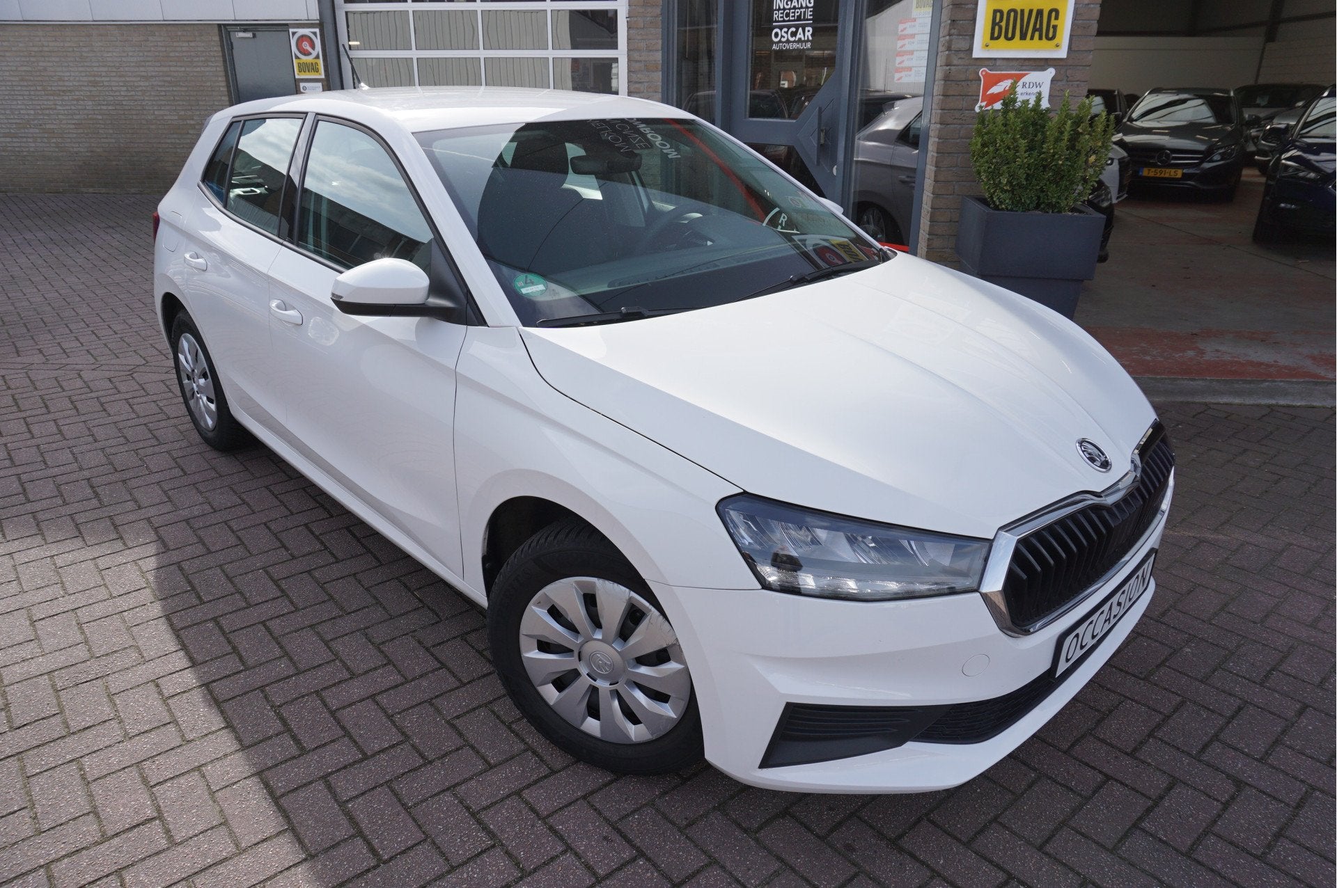 Skoda Fabia 1.0 MPI Active (bj 2022), Auto's, Skoda, Bedrijf, Te koop, Fabia, ABS, Airbags, Airconditioning, Alarm, Android Auto