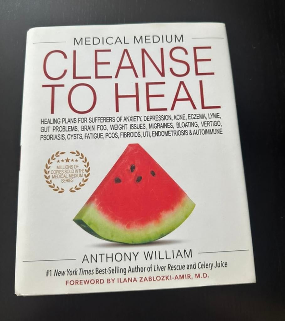 Medical Medium Clean to Heal book by Anthony William, Verzenden, Nieuw, Gezondheid en Conditie