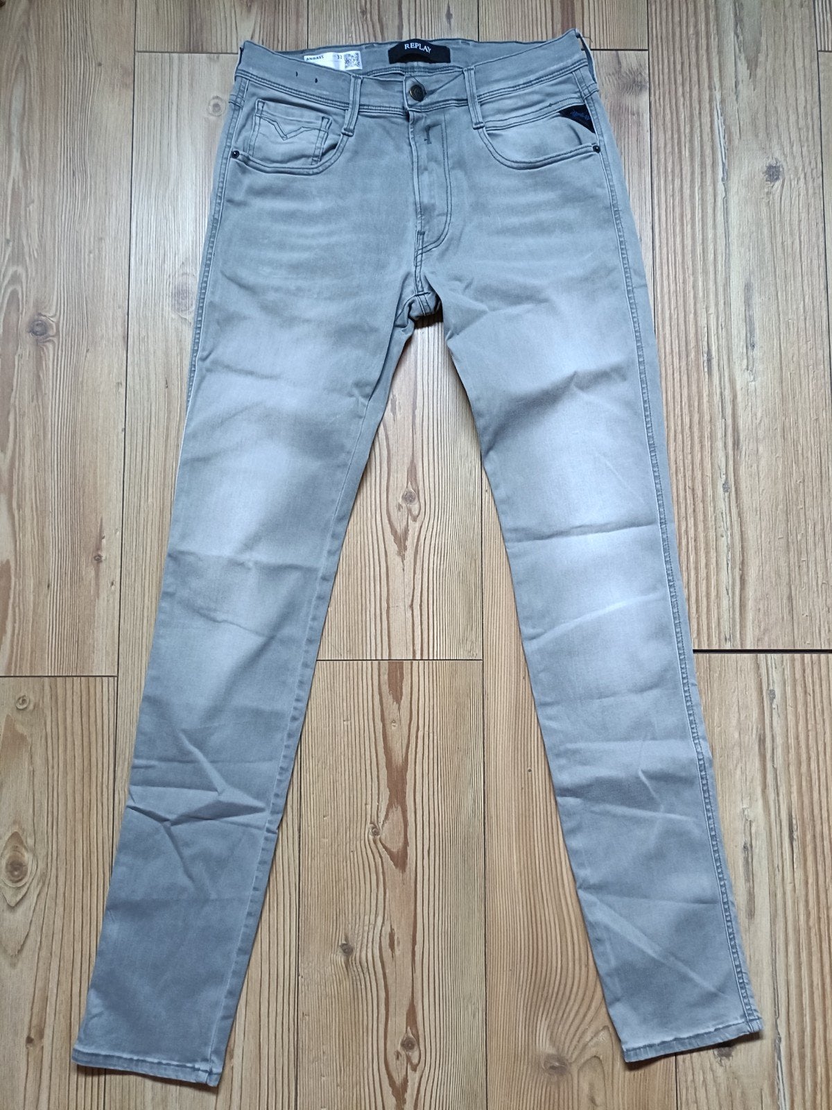 Replay anbass hyperflex maat 32-34, Ophalen of Verzenden, Zo goed als nieuw, Grijs, W32 (confectie 46) of kleiner
