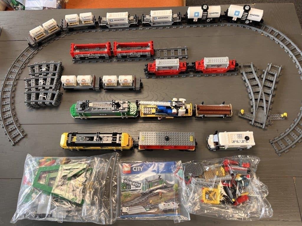 LEGO Treinen Maersk Gulf Moc, Ophalen, MOC (eigen creatie), Lego, Zo goed als nieuw
