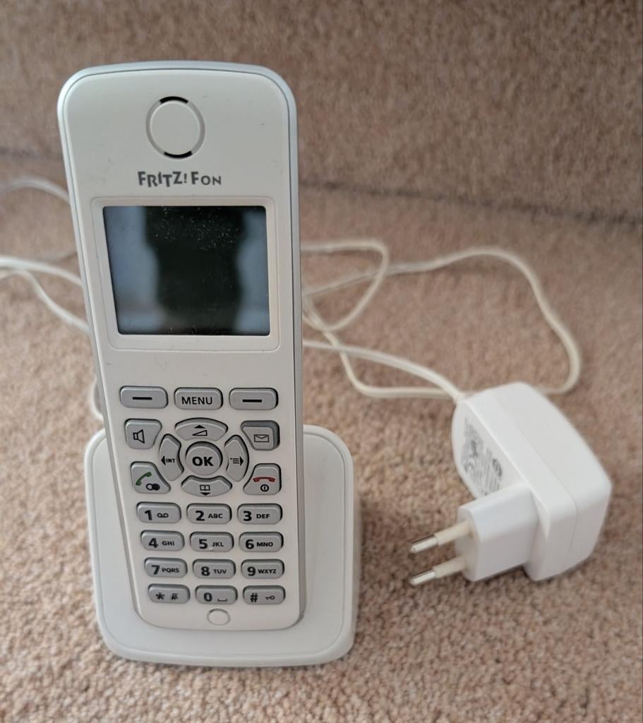 FRITZ!Fon DECT telefoon met lader, Ophalen, Gebruikt, 1 handset