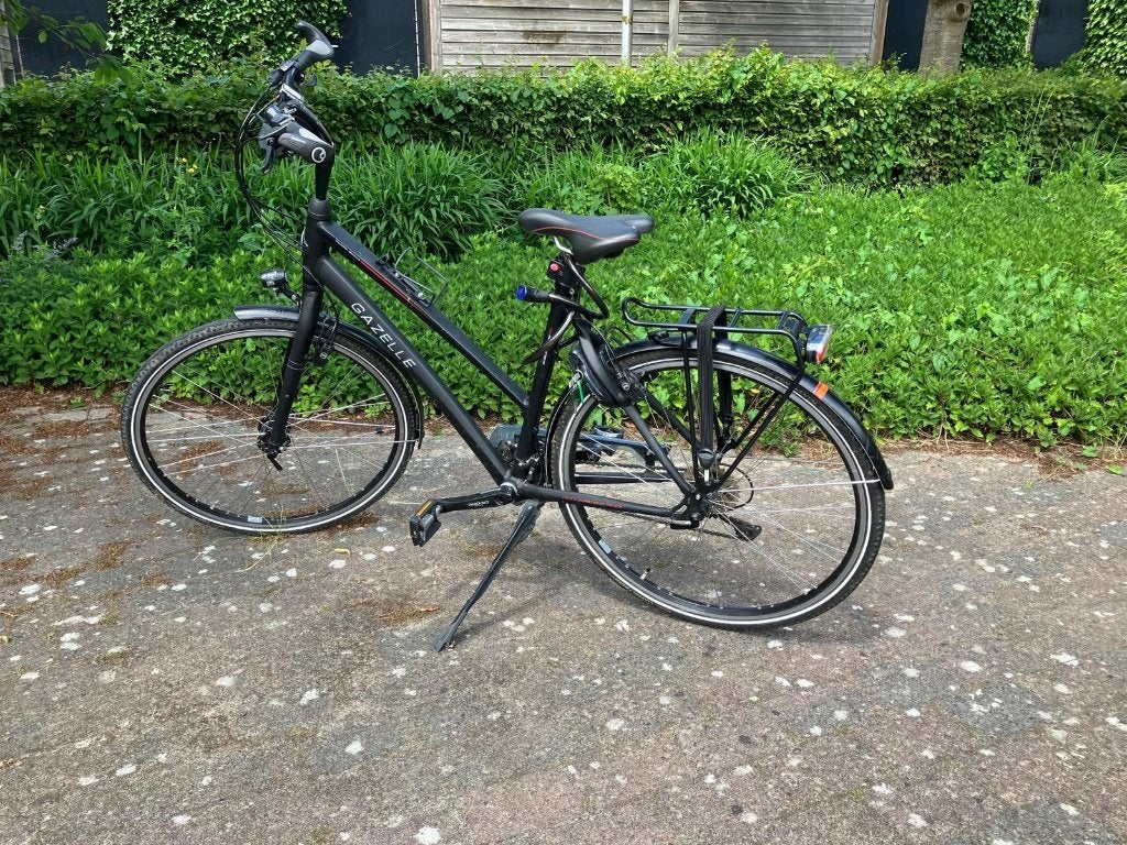 Gazelle Chamonix sportieve damesfiets - Zo goed als nieuw, Fietsen en Brommers, Fietsen | Dames | Damesfietsen, Ophalen, 53 tot 56 cm