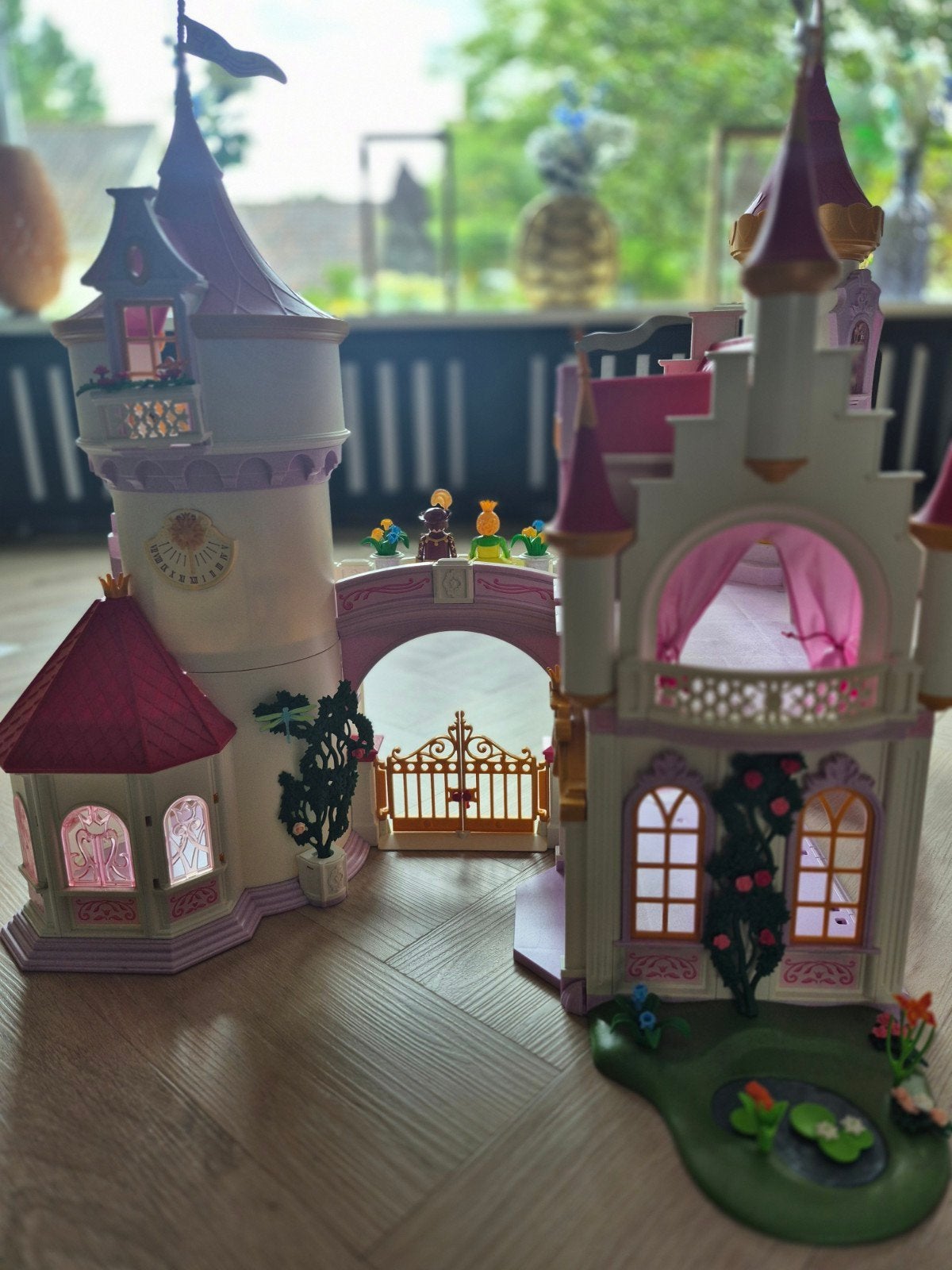 Playmobil 5142 prinsessenkasteel + 2 uitbreidingssets, Ophalen, Zo goed als nieuw, Poppenhuis