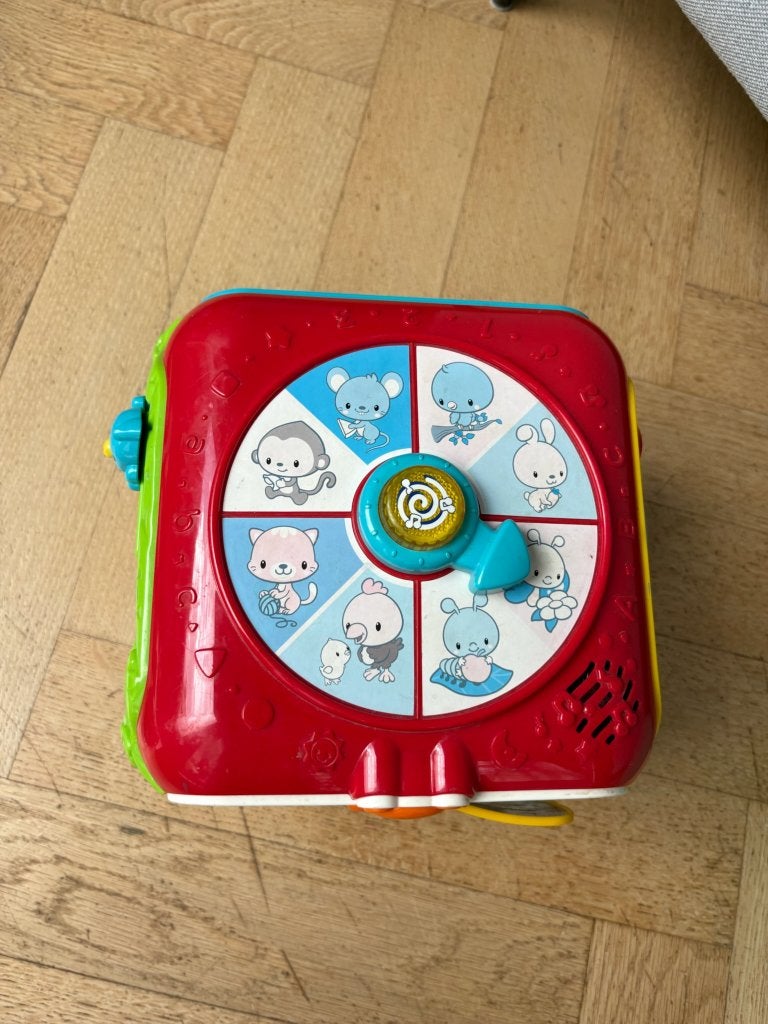 Interactief Speelblok met Dieren en Geluiden, Kinderen en Baby's, Ophalen of Verzenden, Zo goed als nieuw, 6 maanden tot 2 jaar