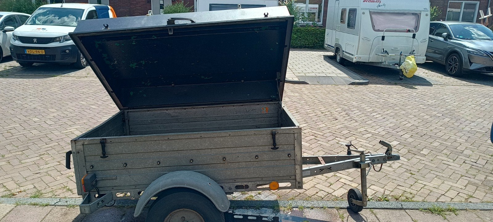 bagagewagen, Ophalen