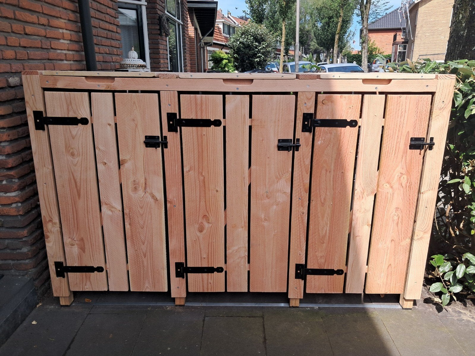 kliko ombouw container ombouw douglas hout *GRATIS MONTAGE*, Tuin en Terras, Tuinmeubel-accessoires, Ophalen of Verzenden, Nieuw