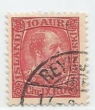 IJsland Mi. 39, Ophalen of Verzenden, IJsland, Gestempeld