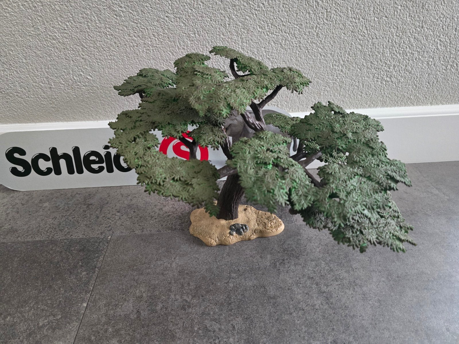 schleich dieren boom, Ophalen of Verzenden, Zo goed als nieuw, Beeldje of Figuurtje