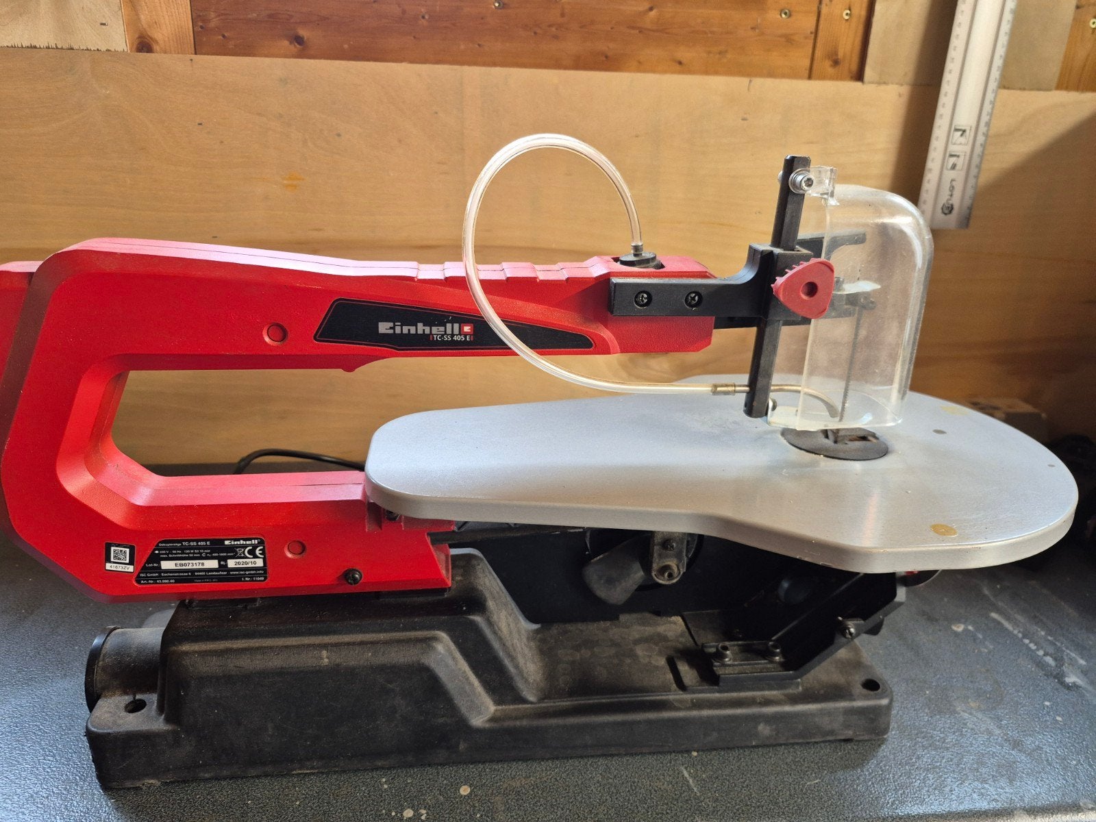 Einhell TC-SS 405 E Figuurzaagmachine, Ophalen, Minder dan 30 mm, Einhell, Zo goed als nieuw