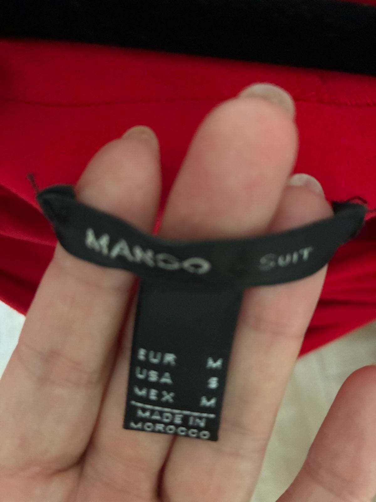Mango rode jurk maat M, Kleding | Dames, Ophalen of Verzenden, Zo goed als nieuw, Maat 38/40 (M), Rood