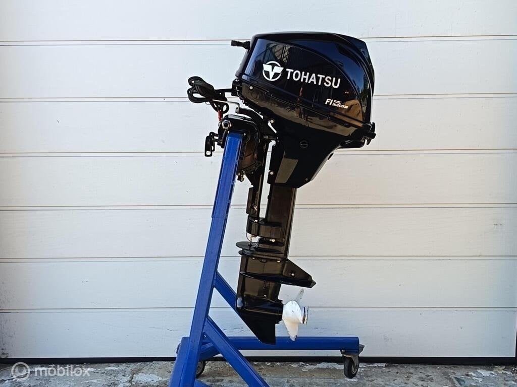 Tohatsu 9,9 pk/15 pk 4-takt EFI Elektrische start - 165 uur, 10 tot 30 pk, Gebruikt, Met afstandsbediening, Ophalen of Verzenden