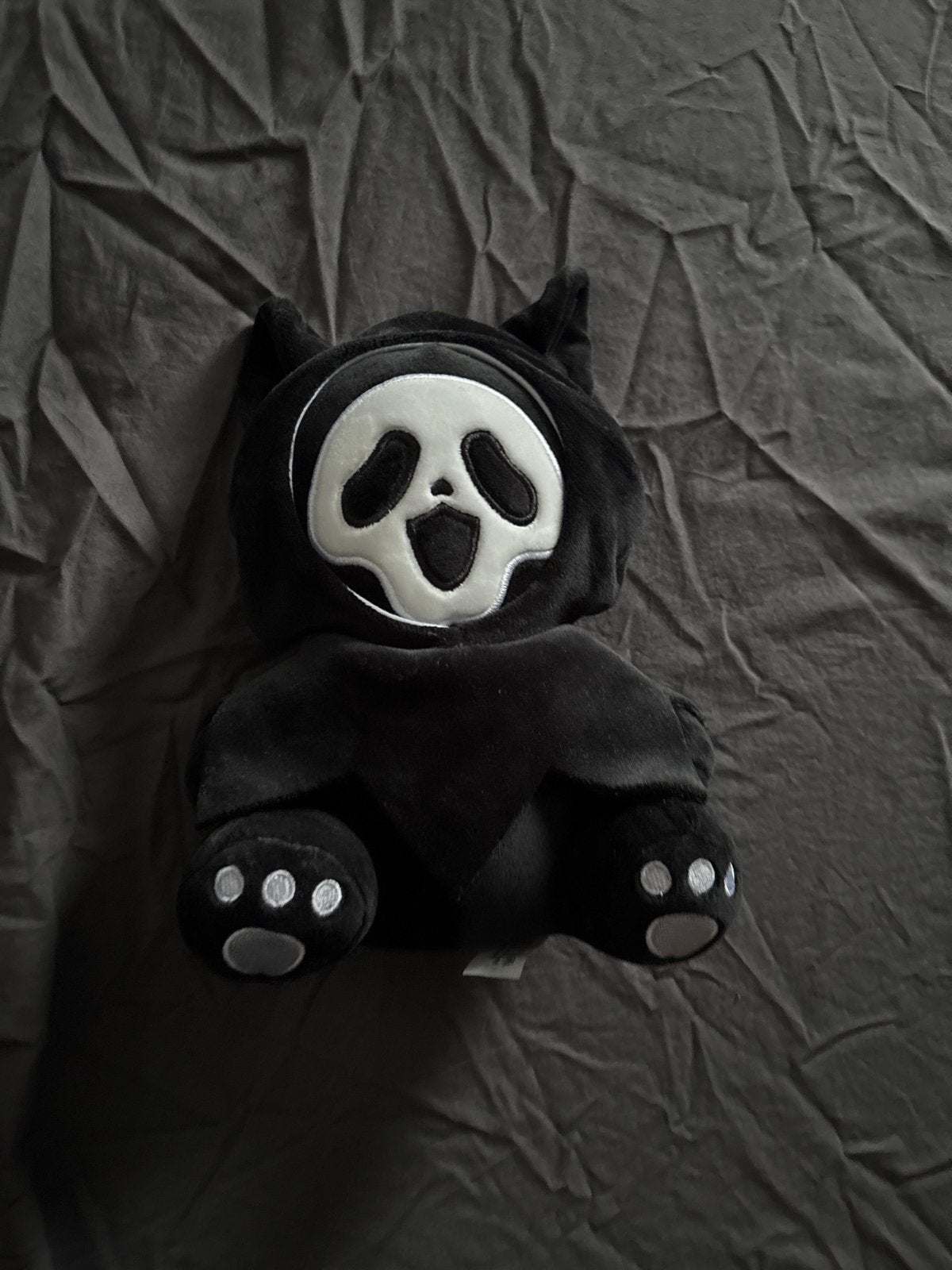 Scream Ghostface knuffel - Zwart/Wit, Ophalen, Overige merken, Overige karakters, Overige typen