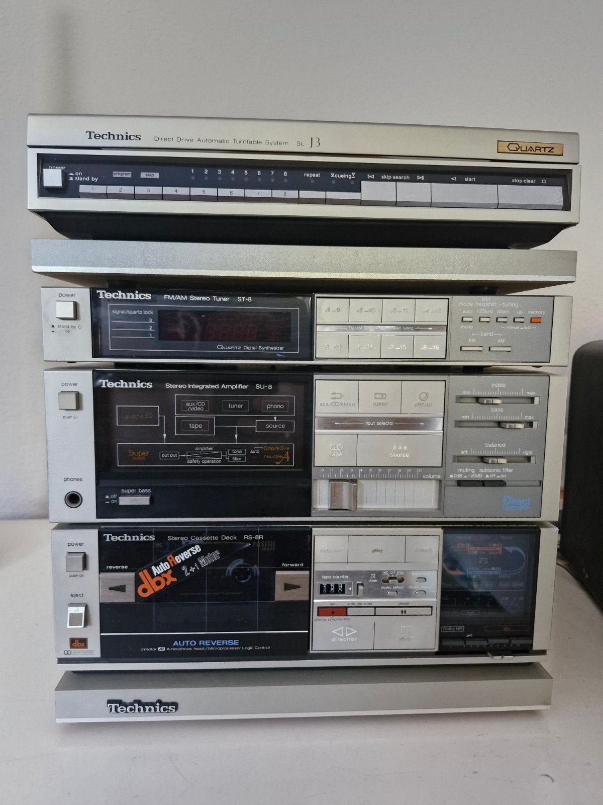 Technics Stereo Set met Sony Speakers, Audio, Tv en Foto, Stereo-sets, Ophalen, Gebruikt, Losse componenten, Sony