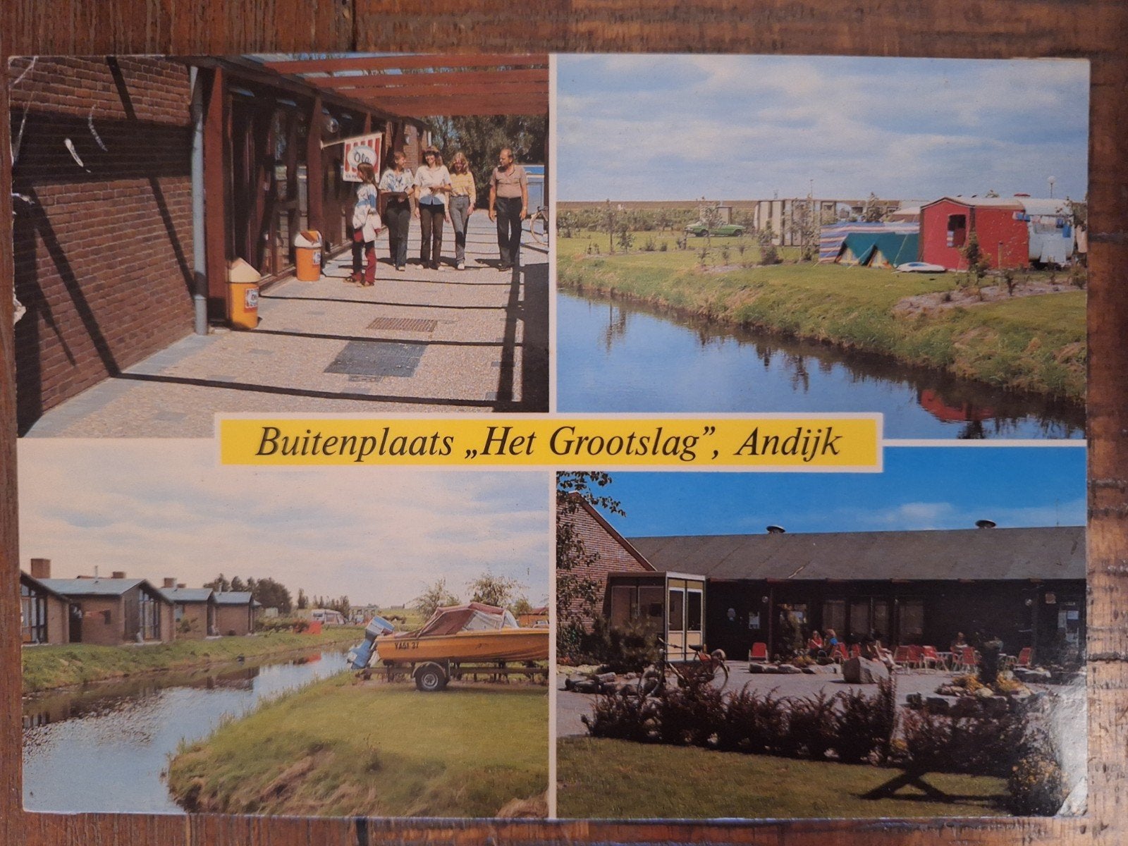Andijk - Buitenplaats "Het Grootslag", Verzamelen, Ophalen of Verzenden, Gelopen, Noord-Holland