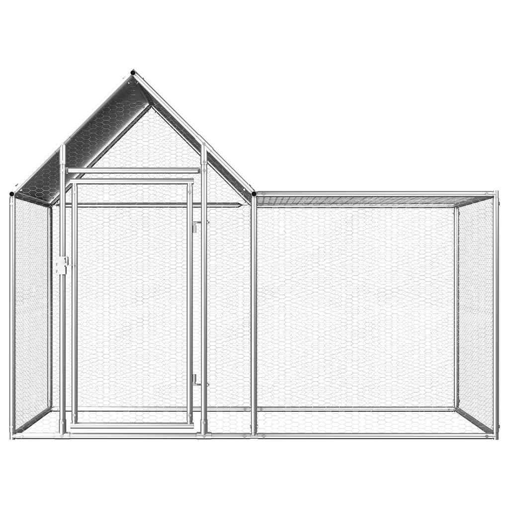 Buitenhok kippenhok kippenren 2x1x1,5 m GRATIS VERZENDING!, Dieren en Toebehoren, Pluimvee | Toebehoren, Kippenhok of Kippenren