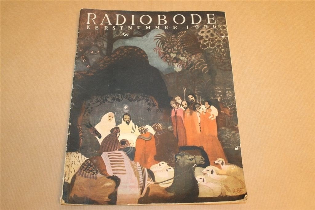 Radiobode - Kerstnummer 1936 !!, Verzamelen, Ophalen of Verzenden, 1920 tot 1940, Knipsel(s)