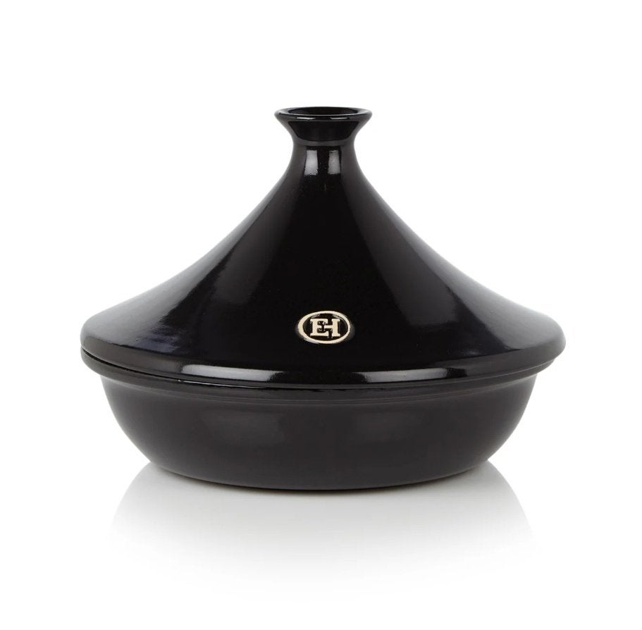 Zwarte Emile Henry Tajine - Perfect voor heerlijke gerechten, Ophalen, Met deksel, Tajine, Nieuw
