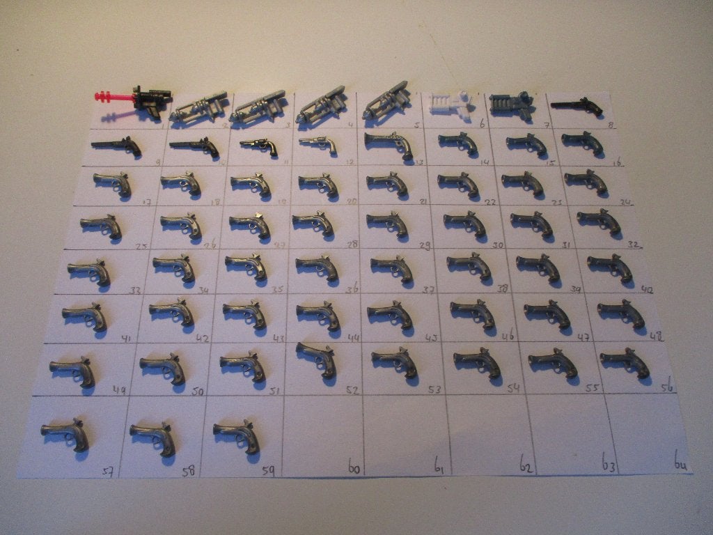 playmobil onderdelen wapens pistolen, Ophalen of Verzenden, Zo goed als nieuw, Los playmobil