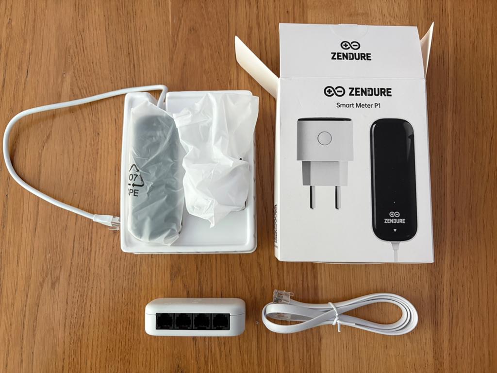 Zendure P1-meter met Home Wizard P1-splitter, Ophalen of Verzenden, Nieuw, Elektriciteit