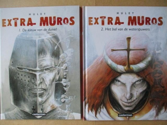 w0086 extra muros 1 t/m 3 hc, Meerdere stripboeken, Ophalen, Gelezen