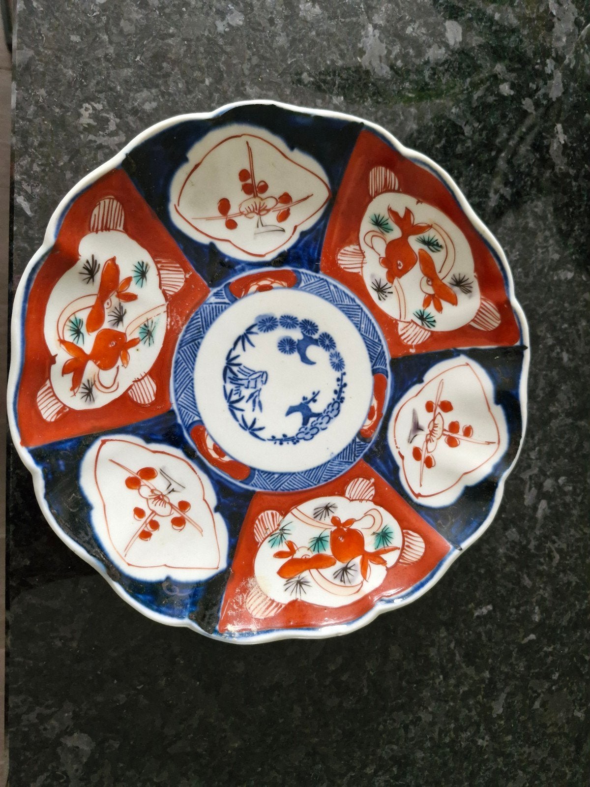 2 prachtige handgeschilderde japanse borden, Ophalen