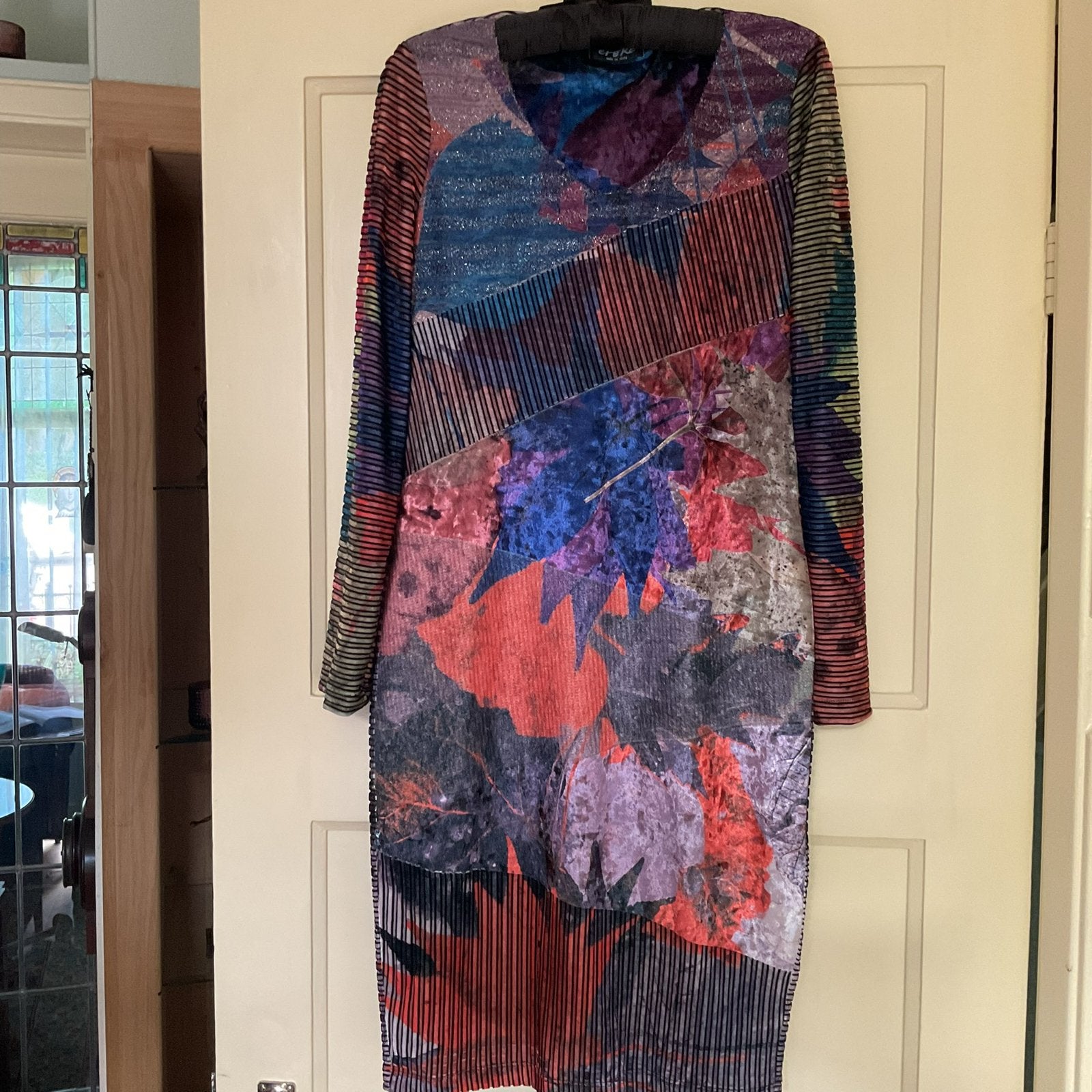 HELE MOOIE EROKE HERFSTJURK-MADE IN ITALY MT 36/38, Overige kleuren, Ophalen of Verzenden, Zo goed als nieuw, Maat 36 (S)