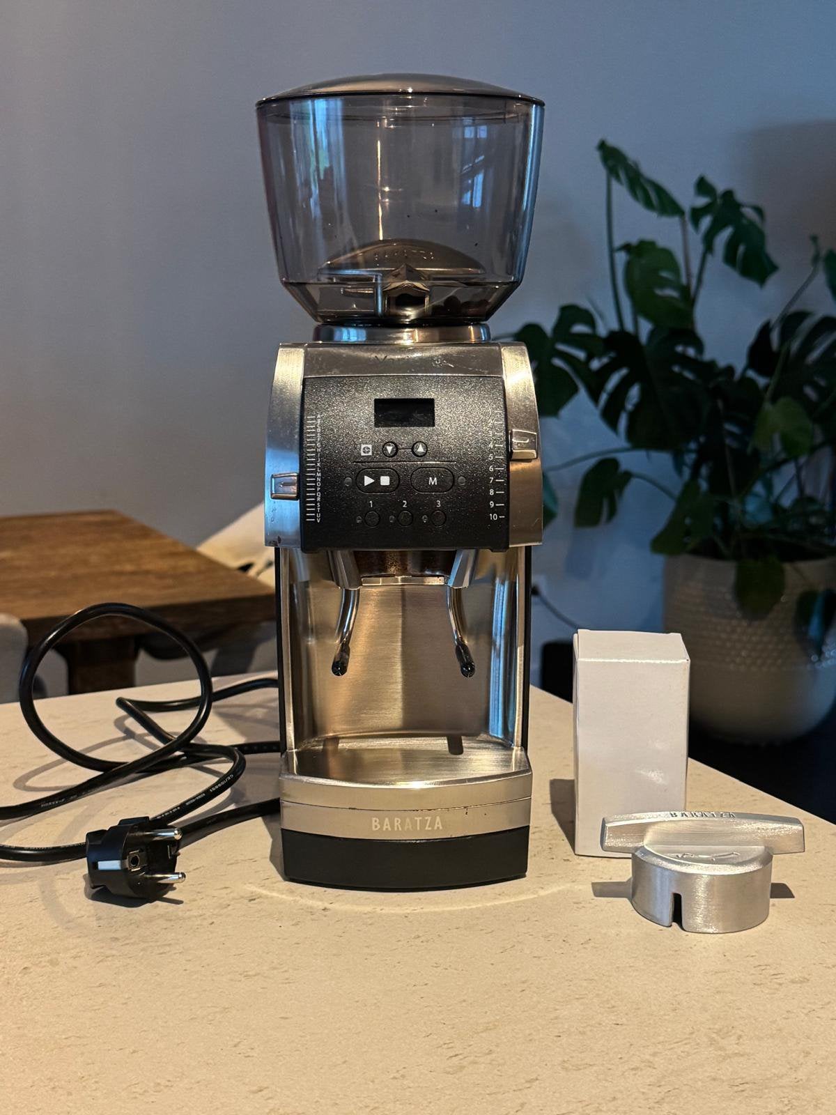 Baratza Vario+ koffiemolen zwart, Ophalen of Verzenden, Zo goed als nieuw, Baratza, Koffiemolen