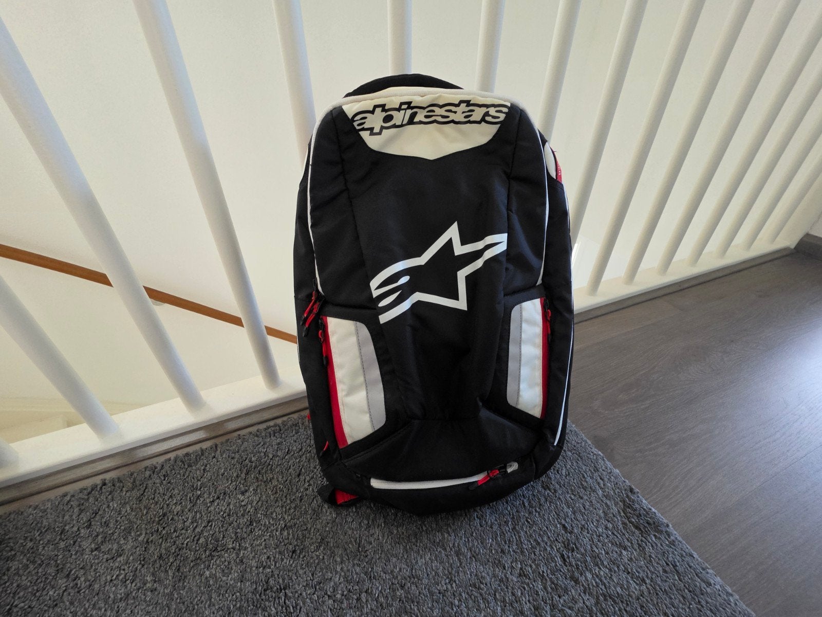 Alpinestars Rugzak - Zwart/Rood/Wit, Ophalen, Alpinestars