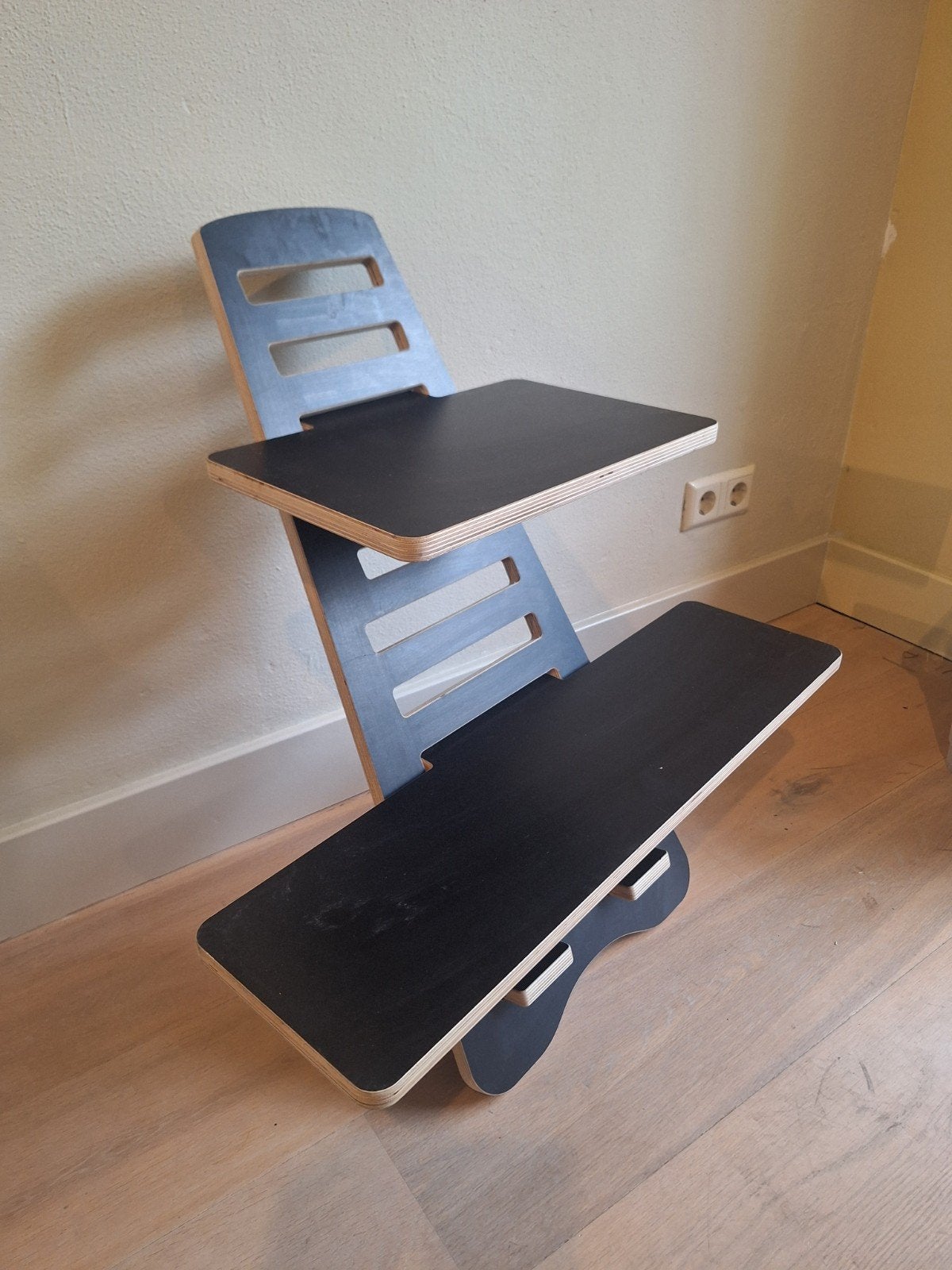 bureau verhoger - zit/sta bureau, Computers en Software, Ophalen, Zo goed als nieuw