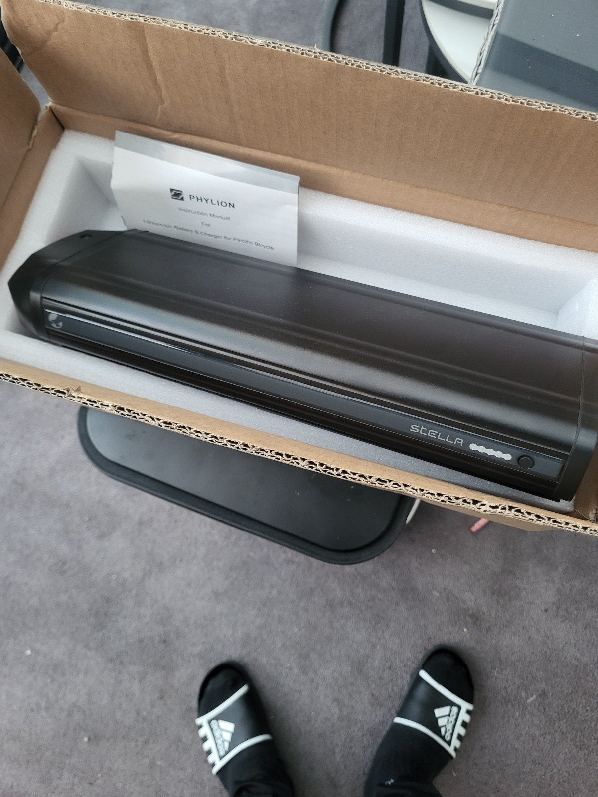 Typ3 Nieuwe Stella e-bike accu met Phylion handleiding, Ophalen of Verzenden, Nieuw