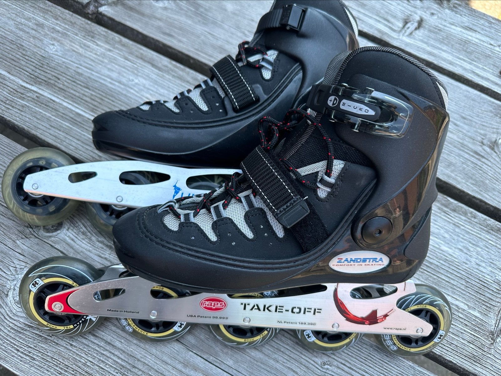 Nieuwe Zandstra skeelers mt 40/41, Overige merken, Ophalen of Verzenden, Zo goed als nieuw, Inline skates 4 wielen