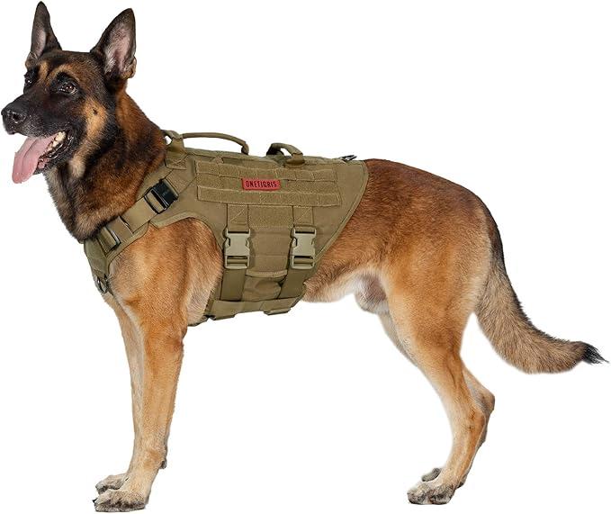 OneTigris X-Destroyer Hondenharnas, tactisch hondentuig, Ophalen of Verzenden, Nieuw, Hondenriem-accessoire