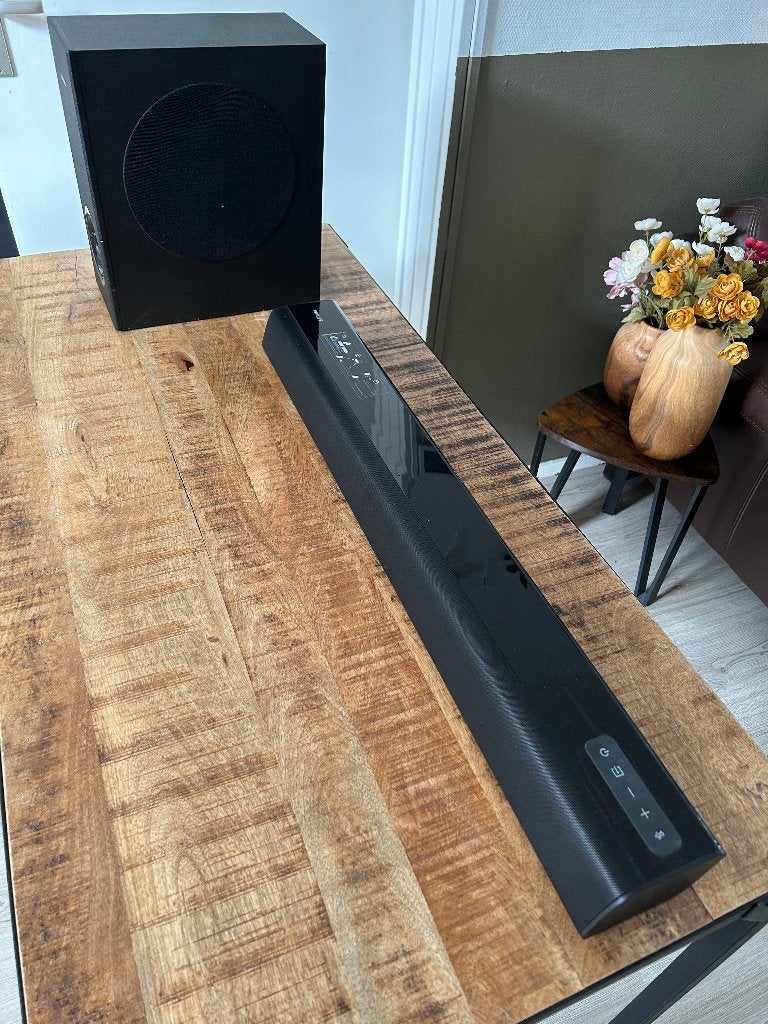Philips Soundbar met draadloze subwoofer, Ophalen, Bluetooth, Gebruikt