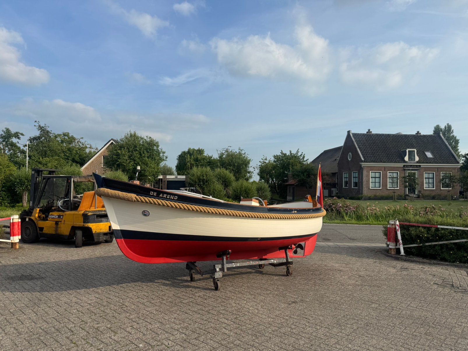 Prachtige Van Wijk 550 Sloep, Ophalen, Binnenboordmotor, Anker, Diesel